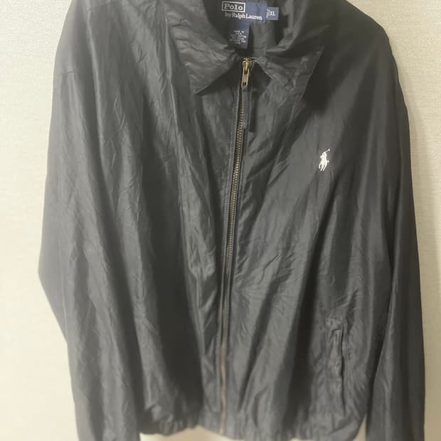 폴로 블루종 자켓