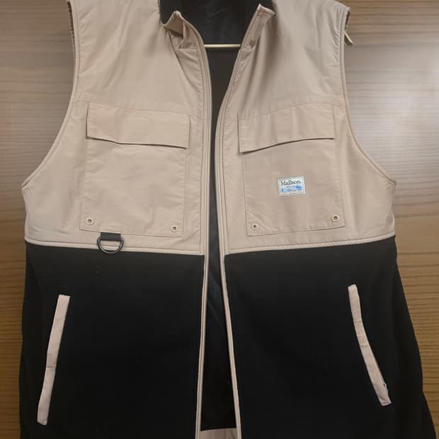 말본 골프 조끼 백컨트리 폴라 플리스 집업