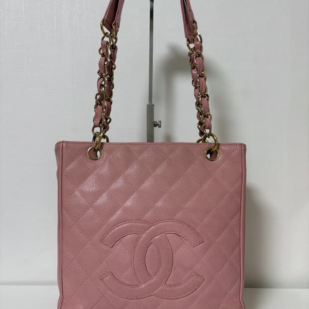 샤넬 쁘띠 샤핑백 핑크