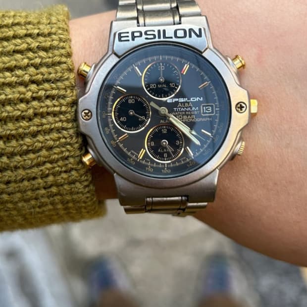 (희귀)seiko EPSILON
