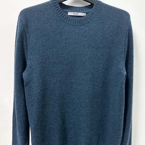 시리즈 남성 울 니트 블루 105사이즈