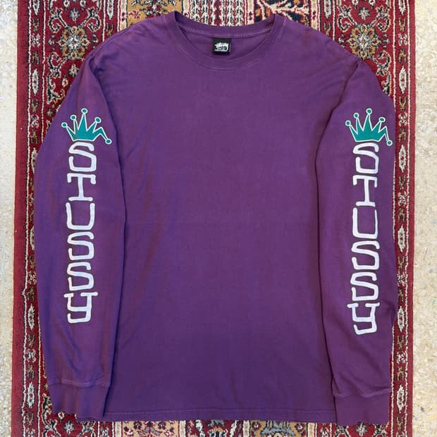 스투시 크라운 그래픽 롱슬리브 [ 105-110 ]