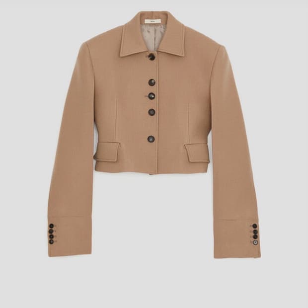 렉토 버진 울 크롭 자켓