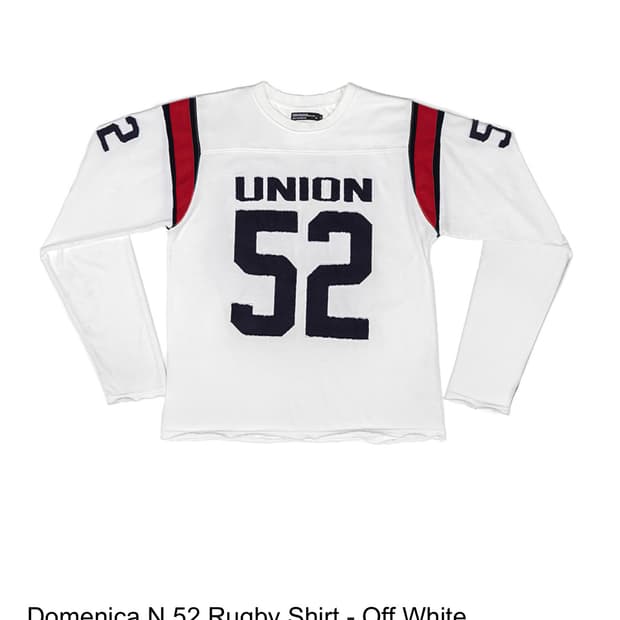 Domenica N.52 Rugby Shirt - Off White