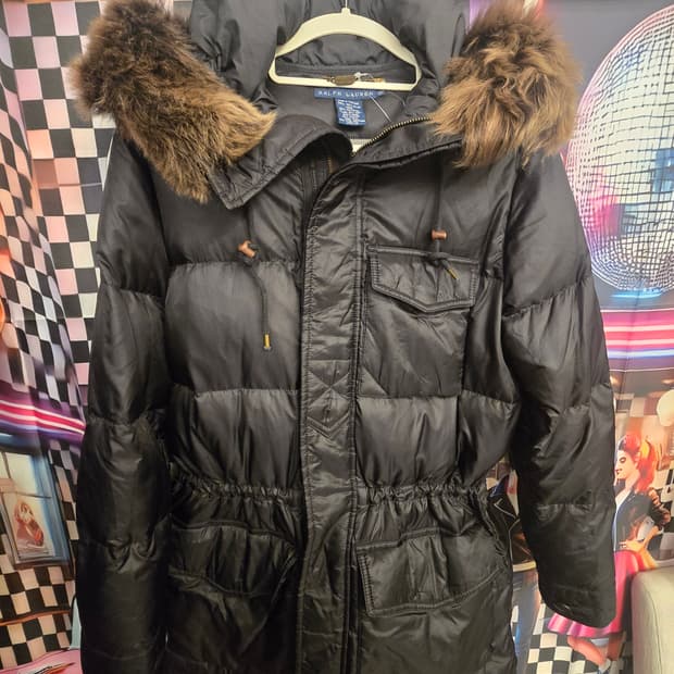 폴로 랄프로렌(Polo Ralph Lauren) 오리털 패딩 야상 점퍼