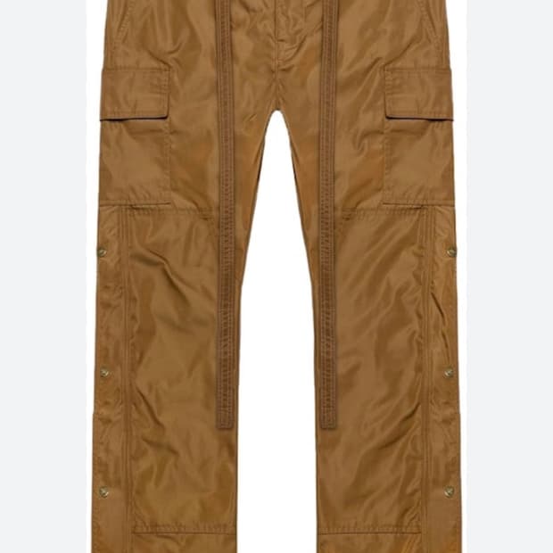 피어오브갓 6th 컬렉션 나일론 스냅 카고 팬츠