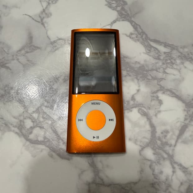애플 아이팟 나노 5세대 오렌지