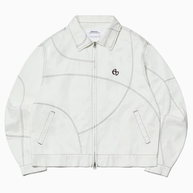 노매뉴얼 스티치 워크 자켓