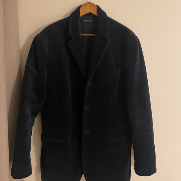 폴로 코듀로이 네이비 블레이저 자켓