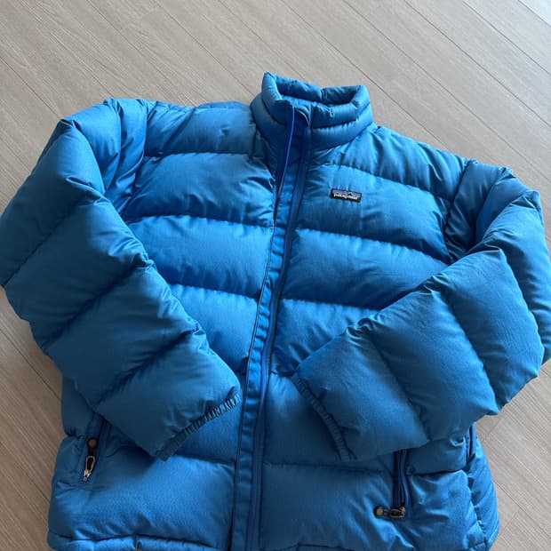 명작 파타고니아 패커블 패딩 xl 라이트블루 s급