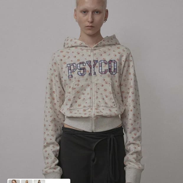 스컬프터 cottage zip up 후드집업 
