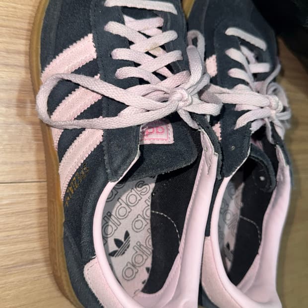 아디다스 스페지알 핸드볼 블랙 클리어 핑크 230