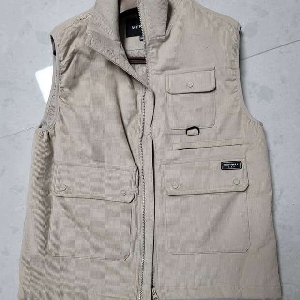 머렐 코듀로이 워크 패딩조끼  100표기 105정 상태굿
 