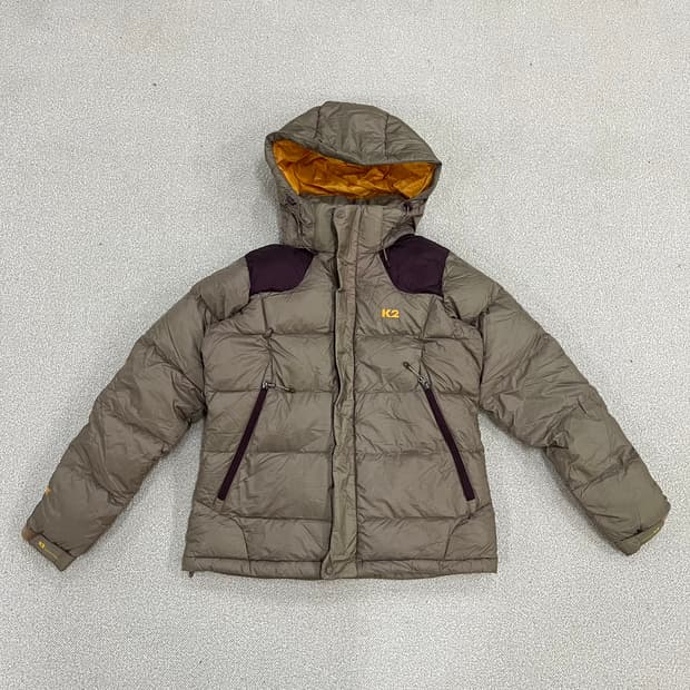 [90] 케이투 구스다운 윈드스토퍼 후드 패딩 자켓 0106M1