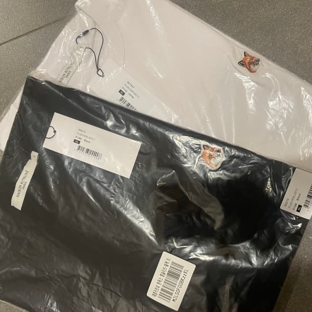 [새상품] 메종 옐로우폭스 롱슬리브 남여공용