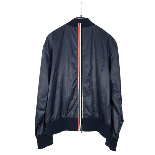 톰브라운 센터백 백삼선 바람막이 블루종 봄버자켓