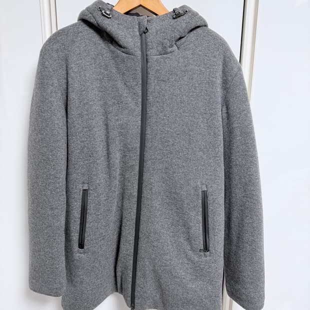 로로피아나 하트 오브 캐시미어 패딩 후드 코트/M(100-105)