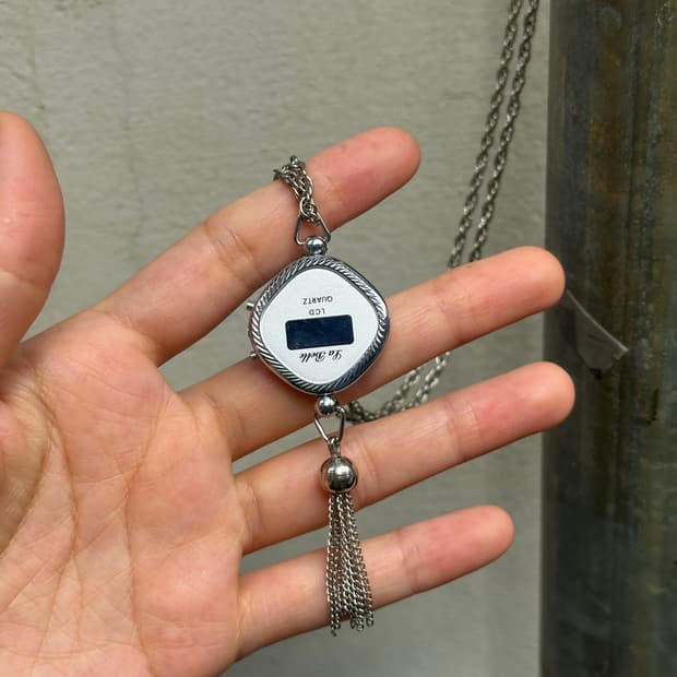 Vintage watch necklace