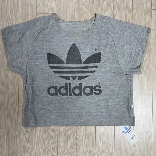 아디다스 90s 올드 트레포일 OG 크롭 티셔츠 1번 ADIDAS