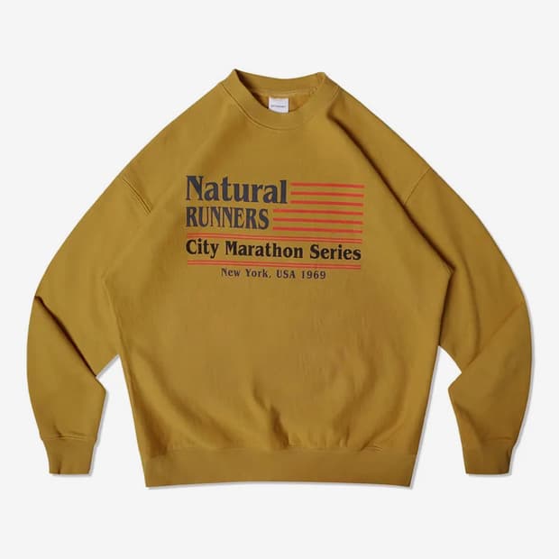 V.S.C SWEAT(NATURAL)_MUSTARD