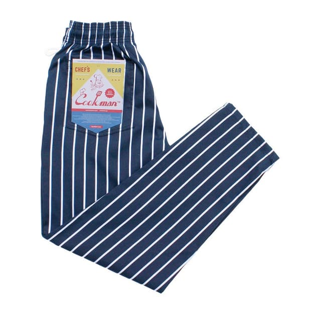 [L] Chef Pants - Stripe : navy