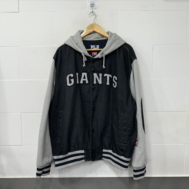MLB 데님 바시티 자켓