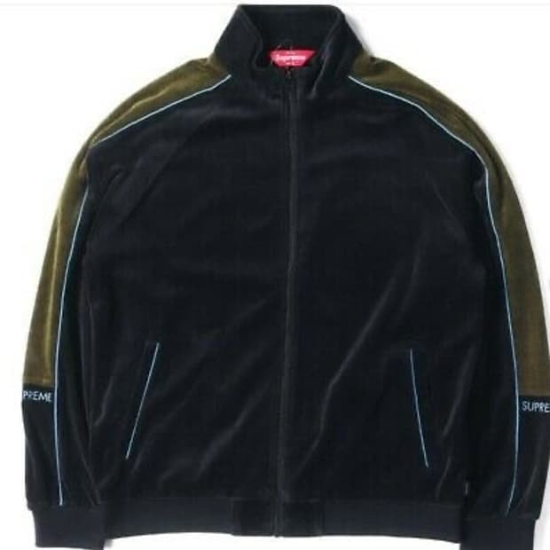 슈프림 벨루어 트랙자켓