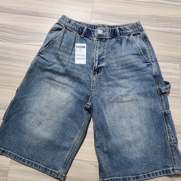 행텐카펜더버뮤다데님팬츠반바지밴딩팬츠30