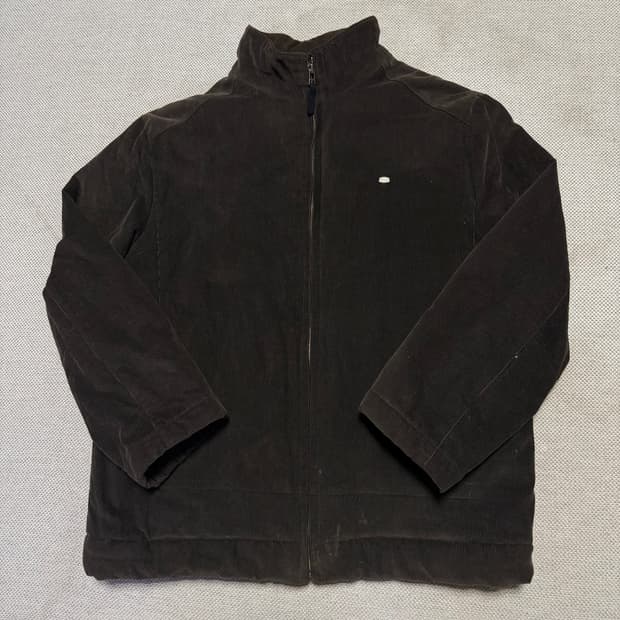 라코스테 코듀로이 집업 자켓