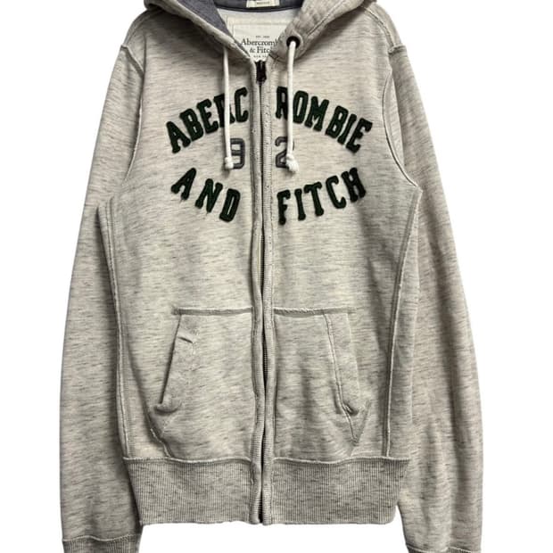 아베크롬비 후드집업 오트밀