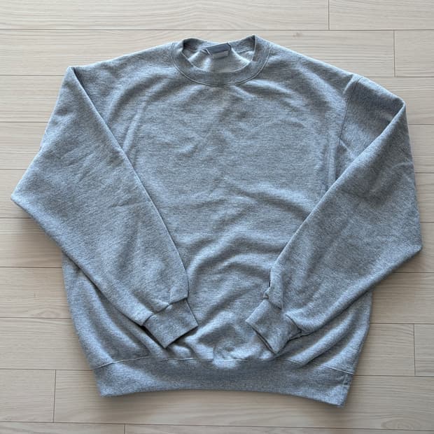 Champion 챔피온 에코 어센틱 스웻 멜란지그레이 L (105)