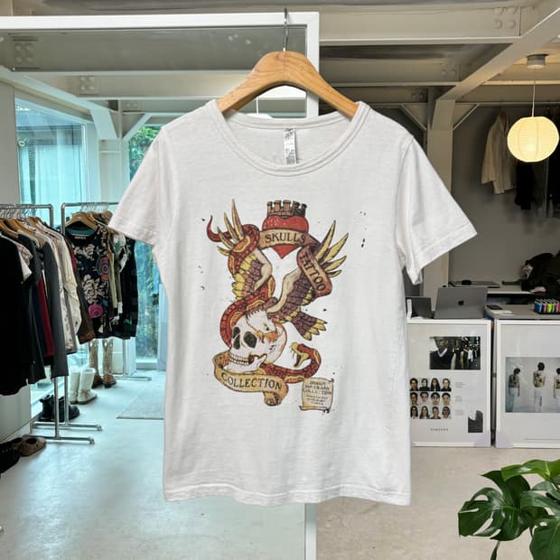 PAP 타투 티셔츠