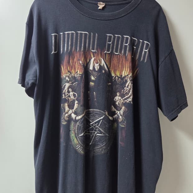 DIMMU BORGIR 빈티지 밴드티
