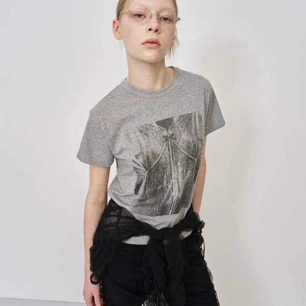 엘씨디씨 Icdc tm RIBBON SLIP PRINT T-SHIRTS