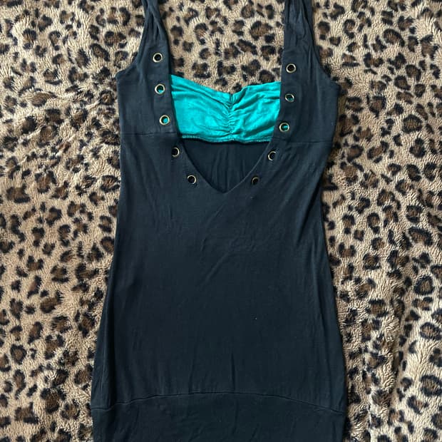 일본빈티지 딱붙 원피스