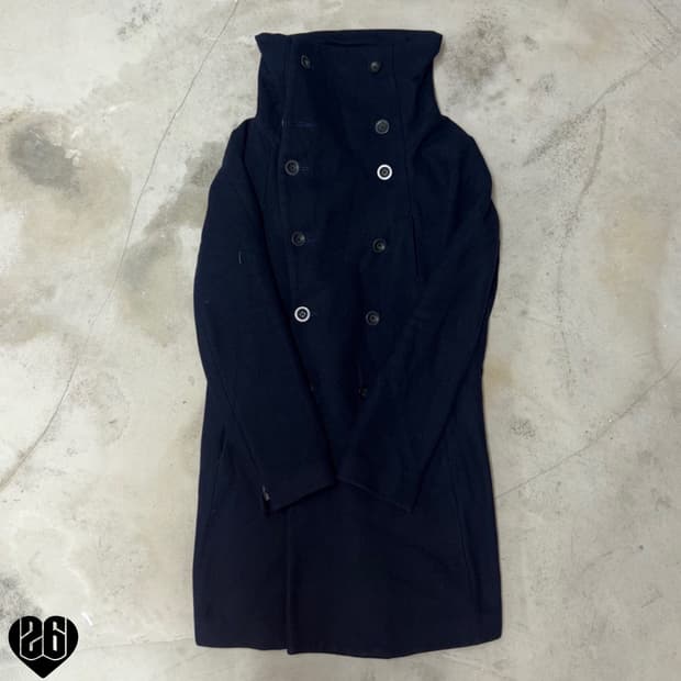 [2] The Viridi-Anne High Neck Wool Coat