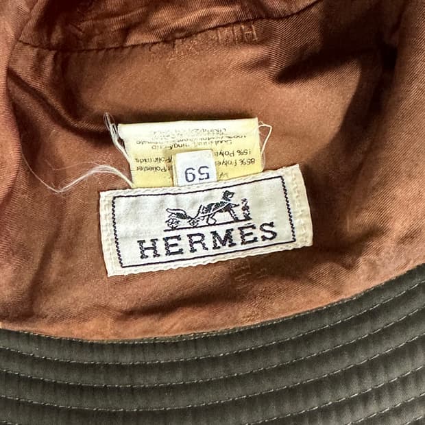 HERMES 버킷햇