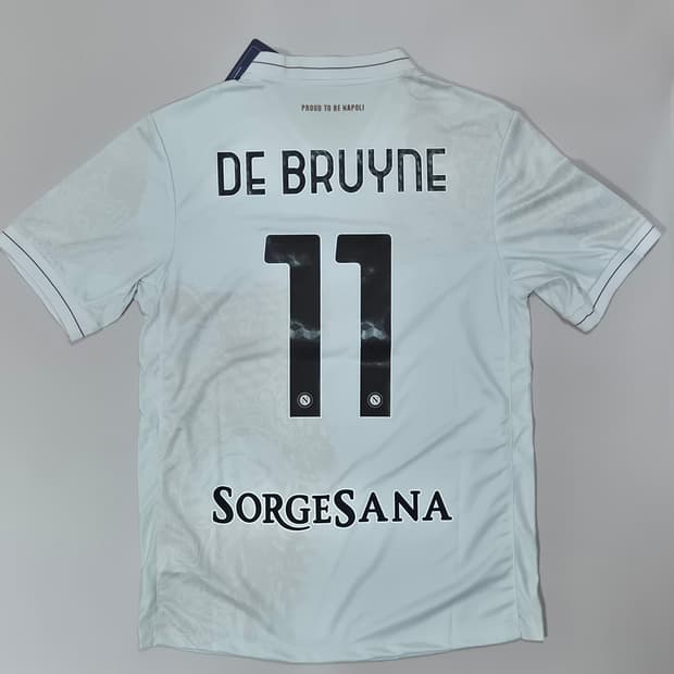 25-26 나폴리 어웨이 케빈 더브라위너 유니폼 L