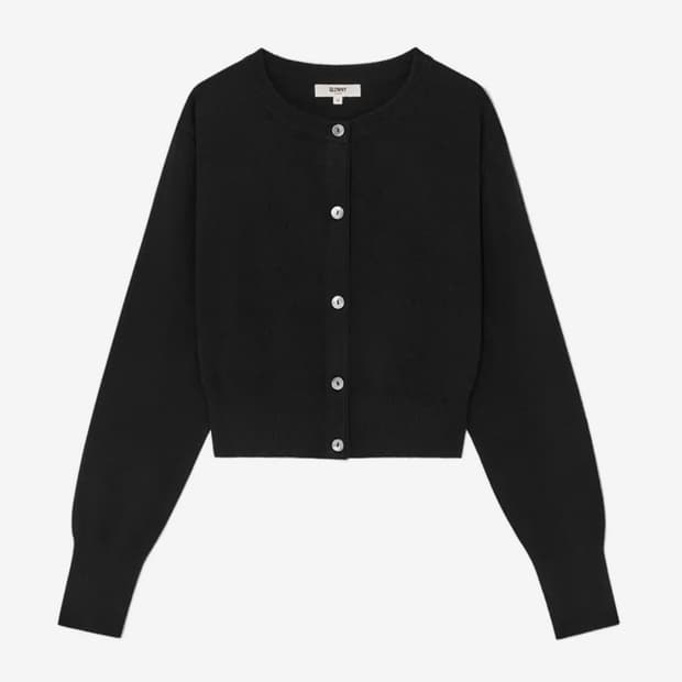 글로니(glowny) CLASSIC WOOL CARDIGAN 울 가디건