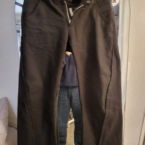 엑슬림 ep.6 woman trousers black L사이즈