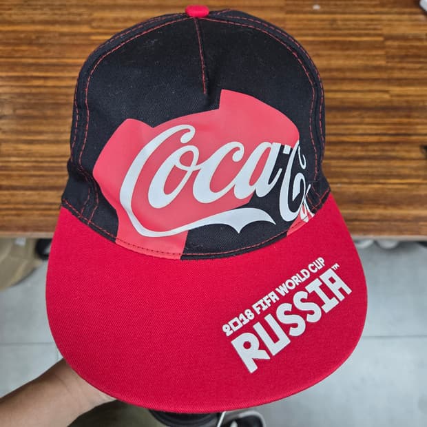 2018 러시아 피파월드컵 코카콜라 모자 프리 
