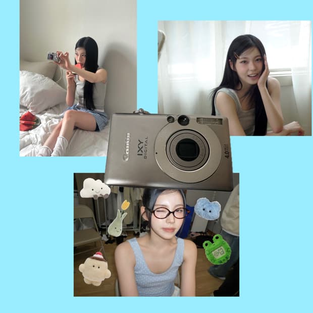 규진 픽💘 IXY 익시 50 디카 디지털 카메라