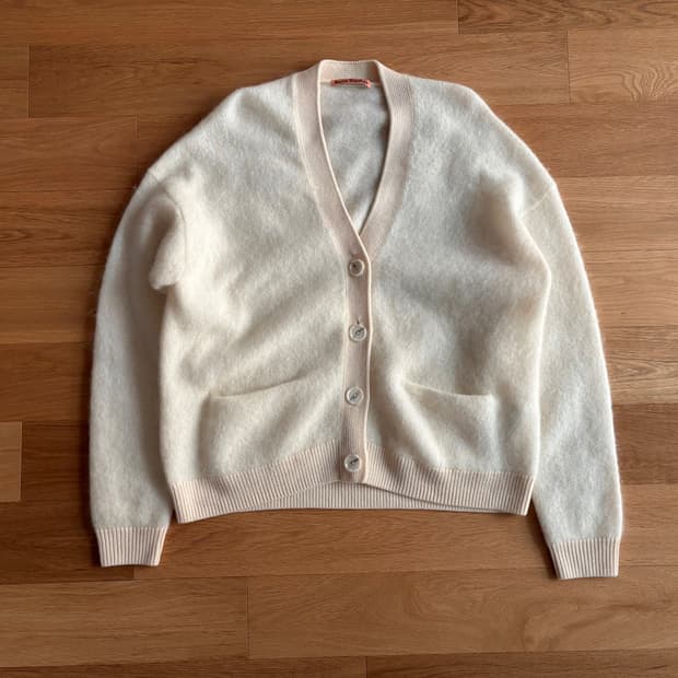 아크네 스튜디오 모헤어 가디건 M