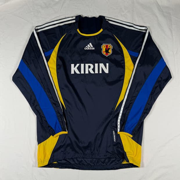 06-07 아디다스 일본 축구 국가대표 웜업 바람막이 피스테 어센틱