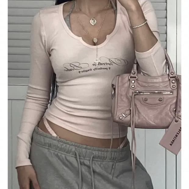 (구함) 엔젤넘버555 엔넘파 프레일 티셔츠 핑크