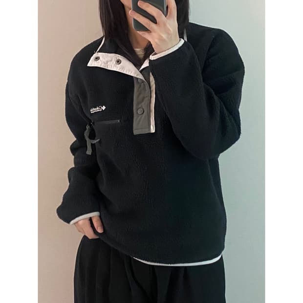 콜롬비아 반집업 후리스