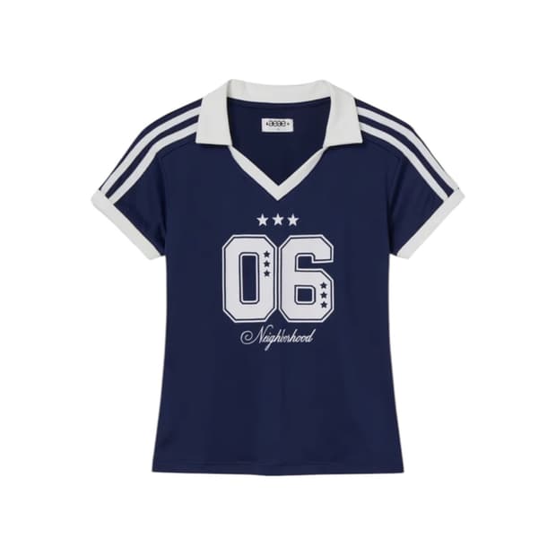 aeae collar jersey (navy)