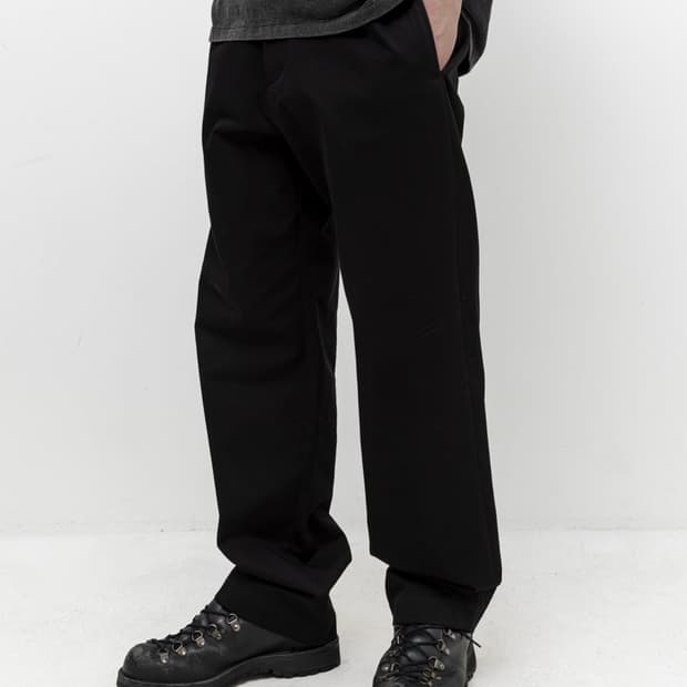 8division ORDINARY CHINO PANTS (BLACK)