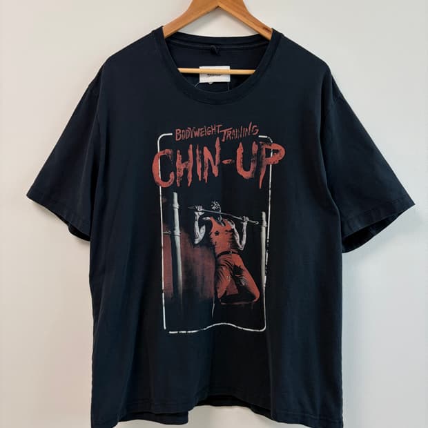 더블렛 친업 프린팅 티셔츠