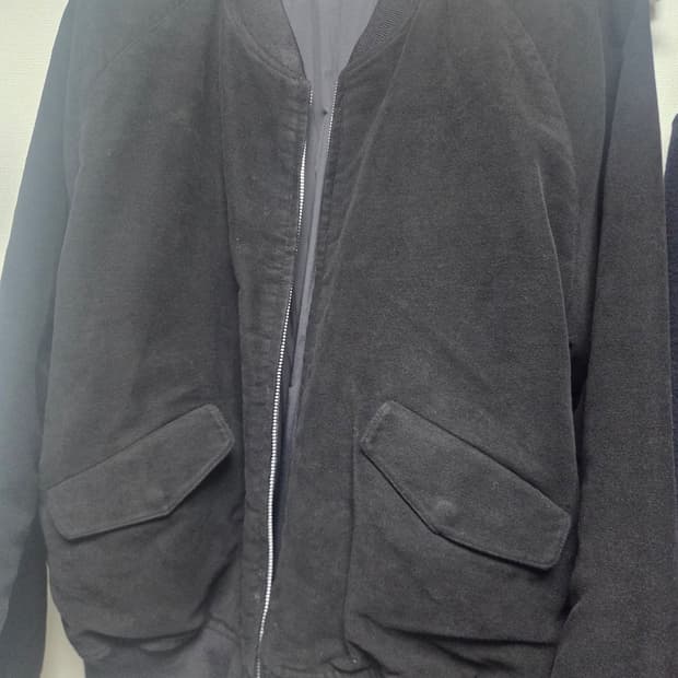 브라운야드 25Fw 리버서블 몰스킨 블루종